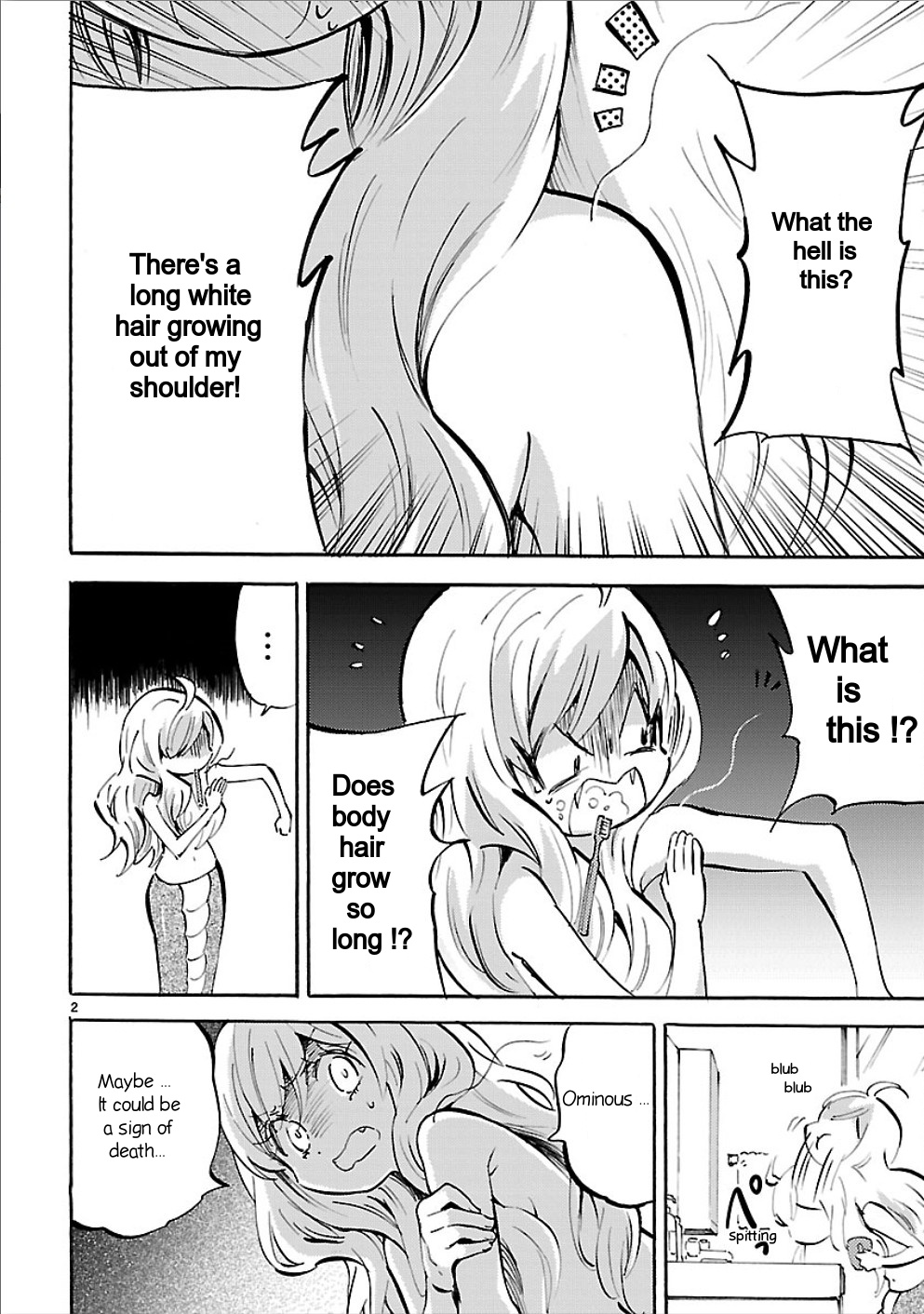 Jashin-chan Dropkick chapter 155 - page 2