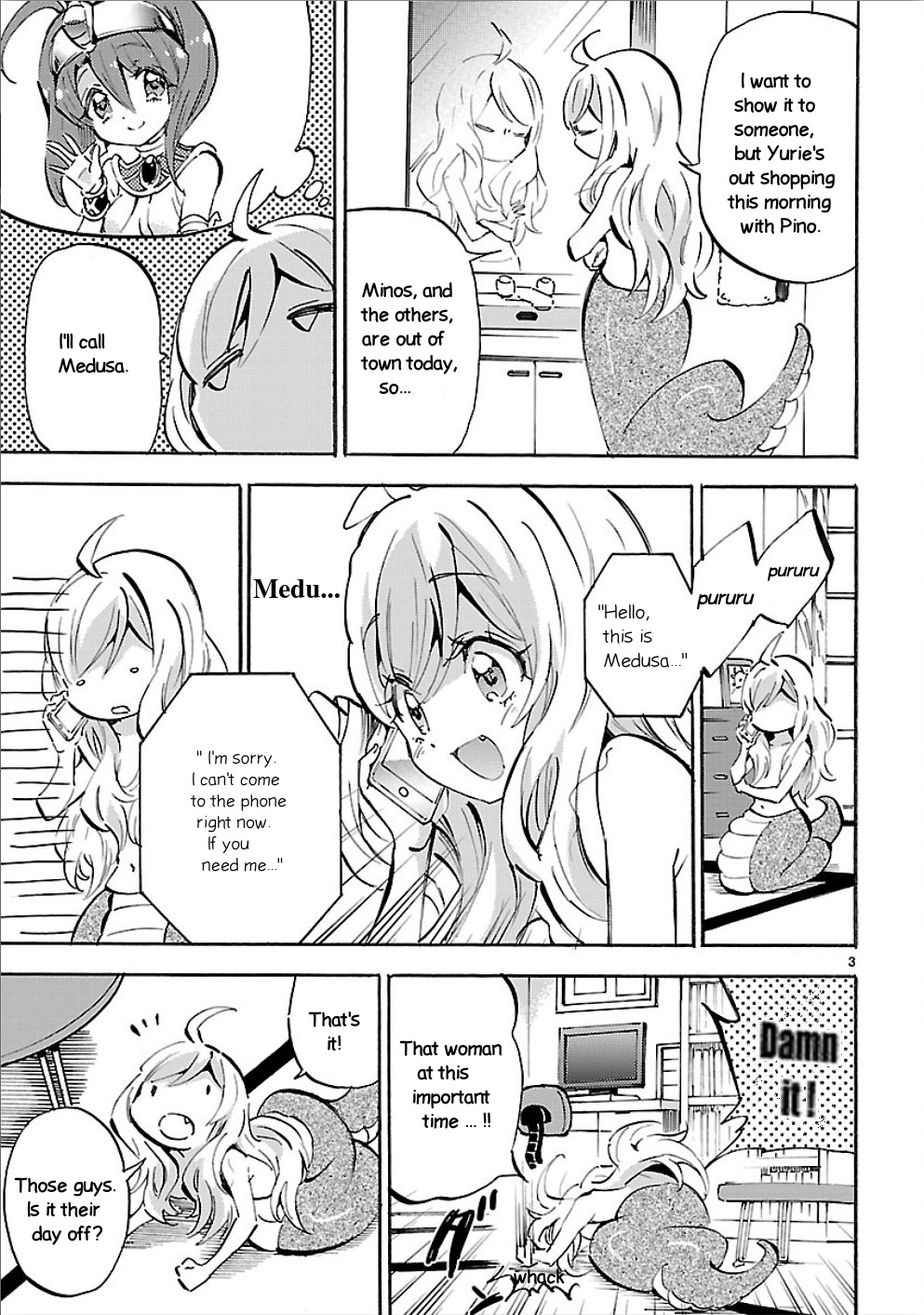 Jashin-chan Dropkick chapter 155 - page 3