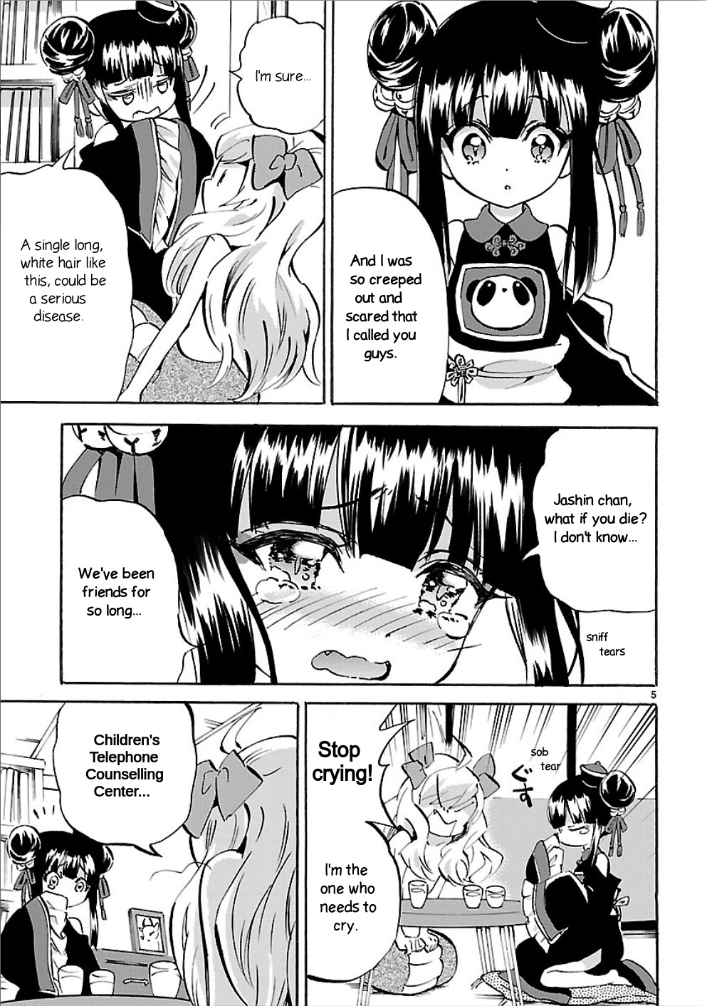 Jashin-chan Dropkick chapter 155 - page 5