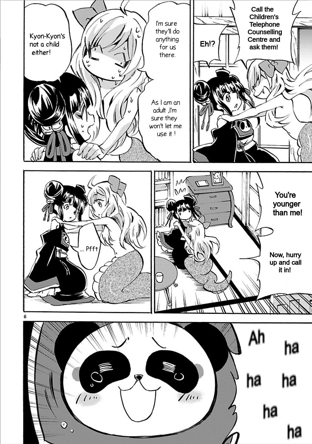 Jashin-chan Dropkick chapter 155 - page 6