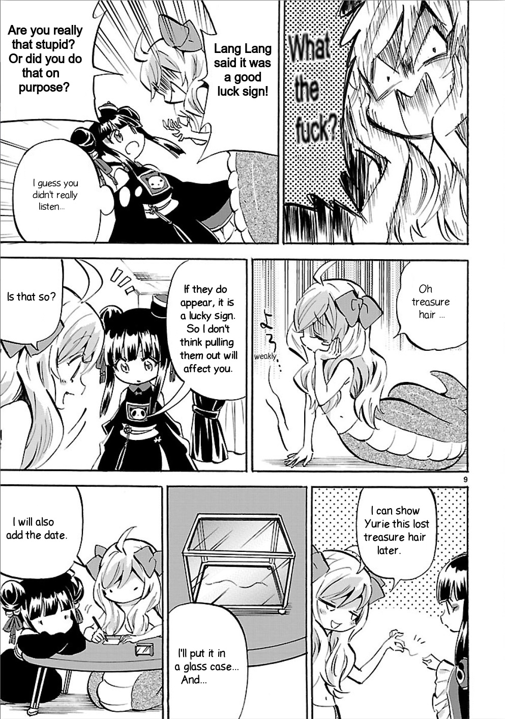 Jashin-chan Dropkick chapter 155 - page 9