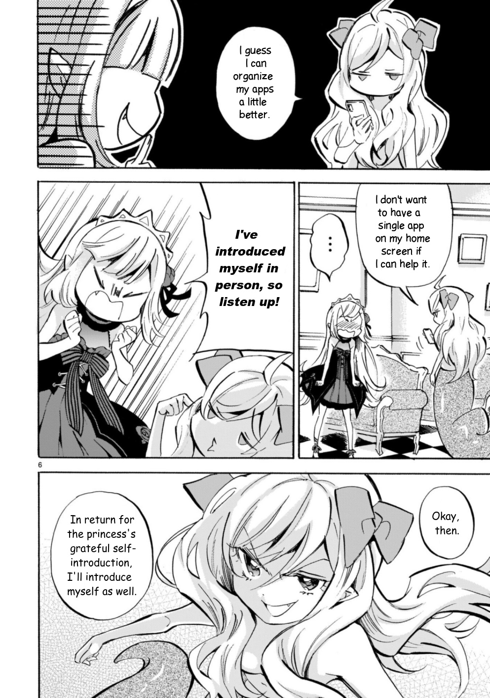 Jashin-chan Dropkick chapter 191 - page 6