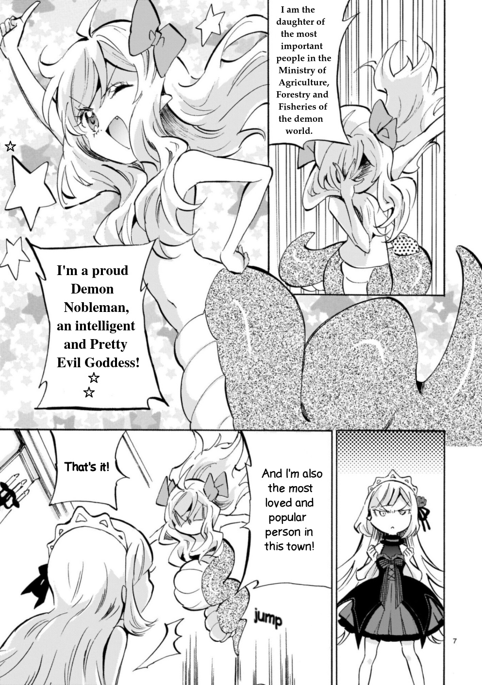 Jashin-chan Dropkick chapter 191 - page 7