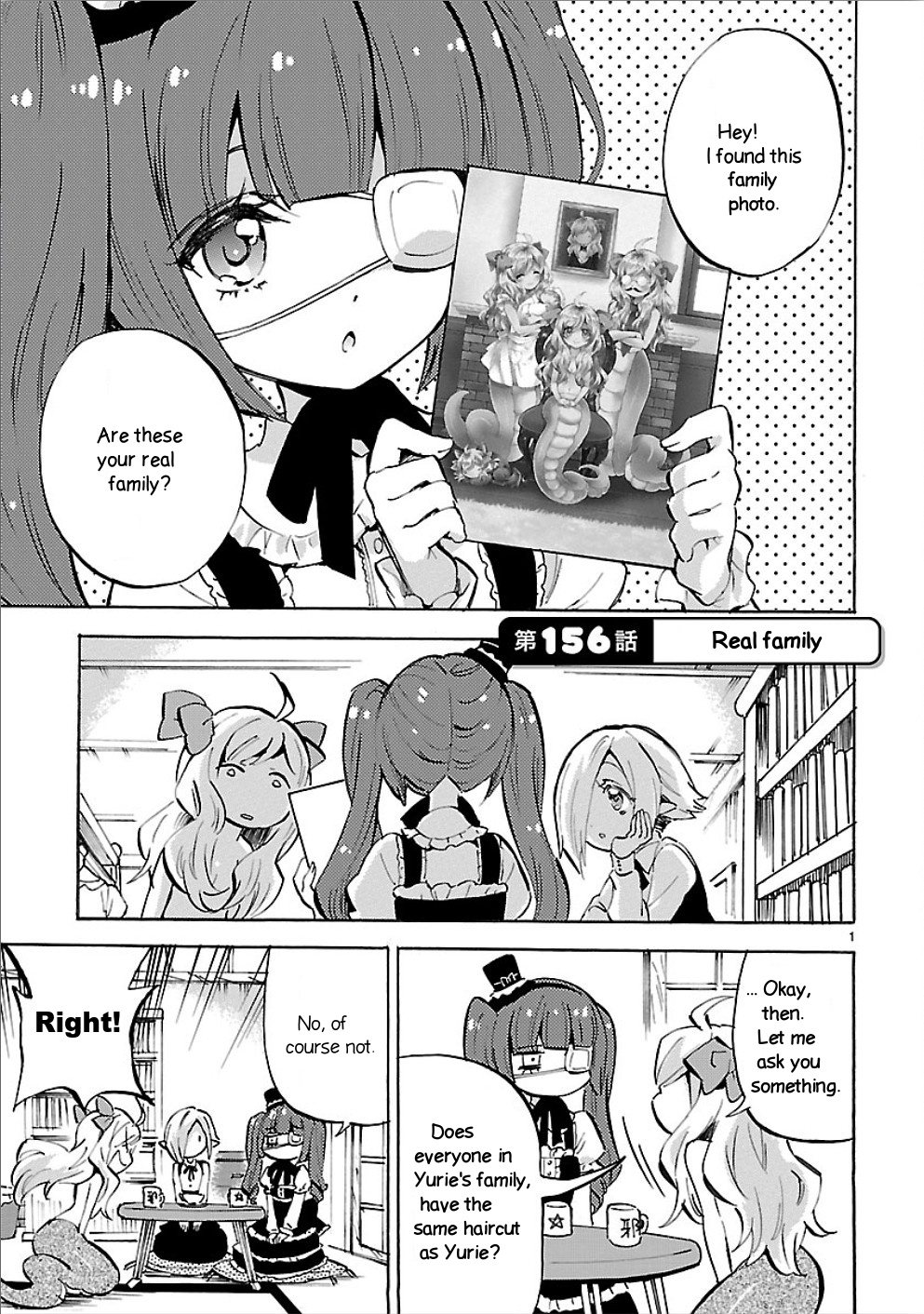 Jashin-chan Dropkick chapter 156 - page 1