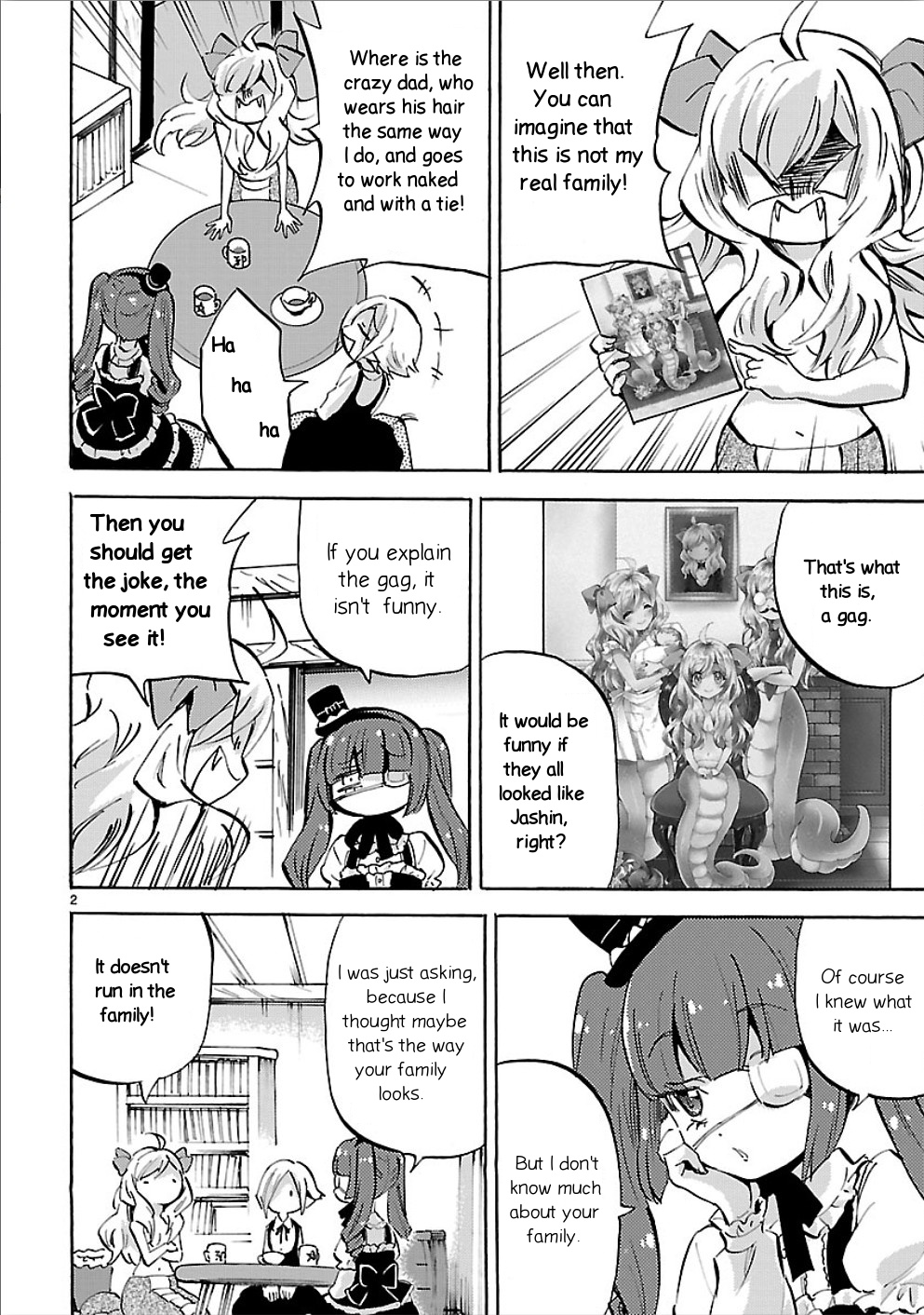 Jashin-chan Dropkick chapter 156 - page 2