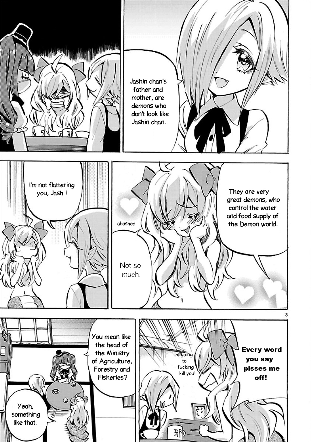 Jashin-chan Dropkick chapter 156 - page 3