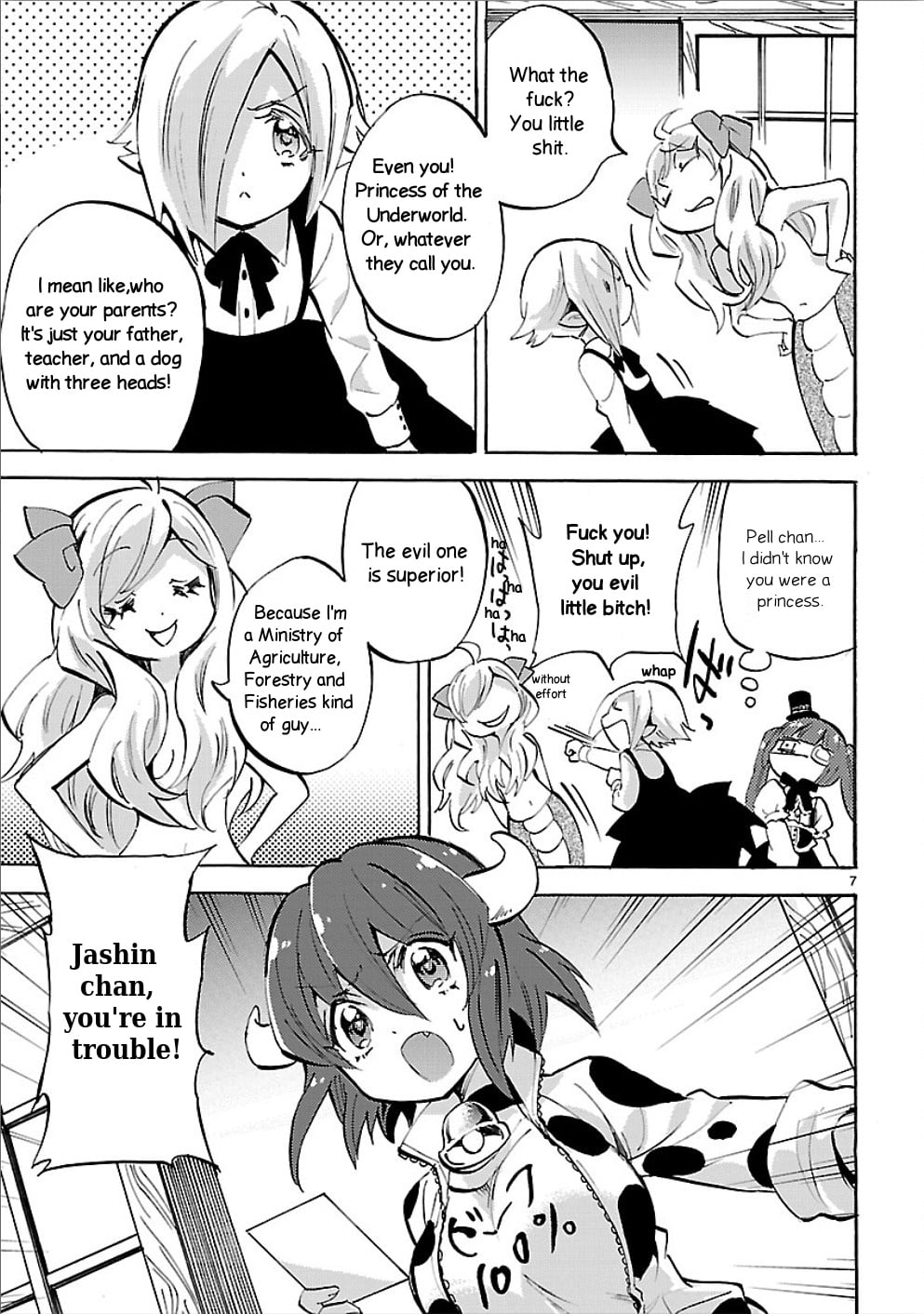 Jashin-chan Dropkick chapter 156 - page 7