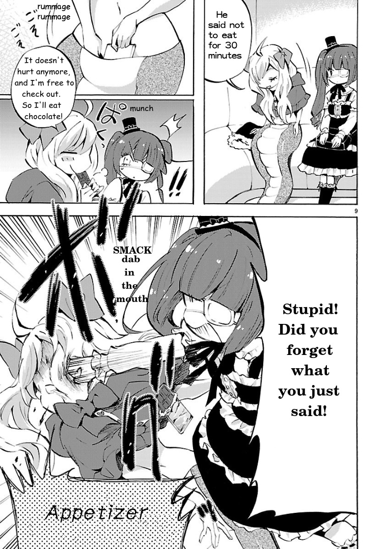 Jashin-chan Dropkick chapter 110 - page 9
