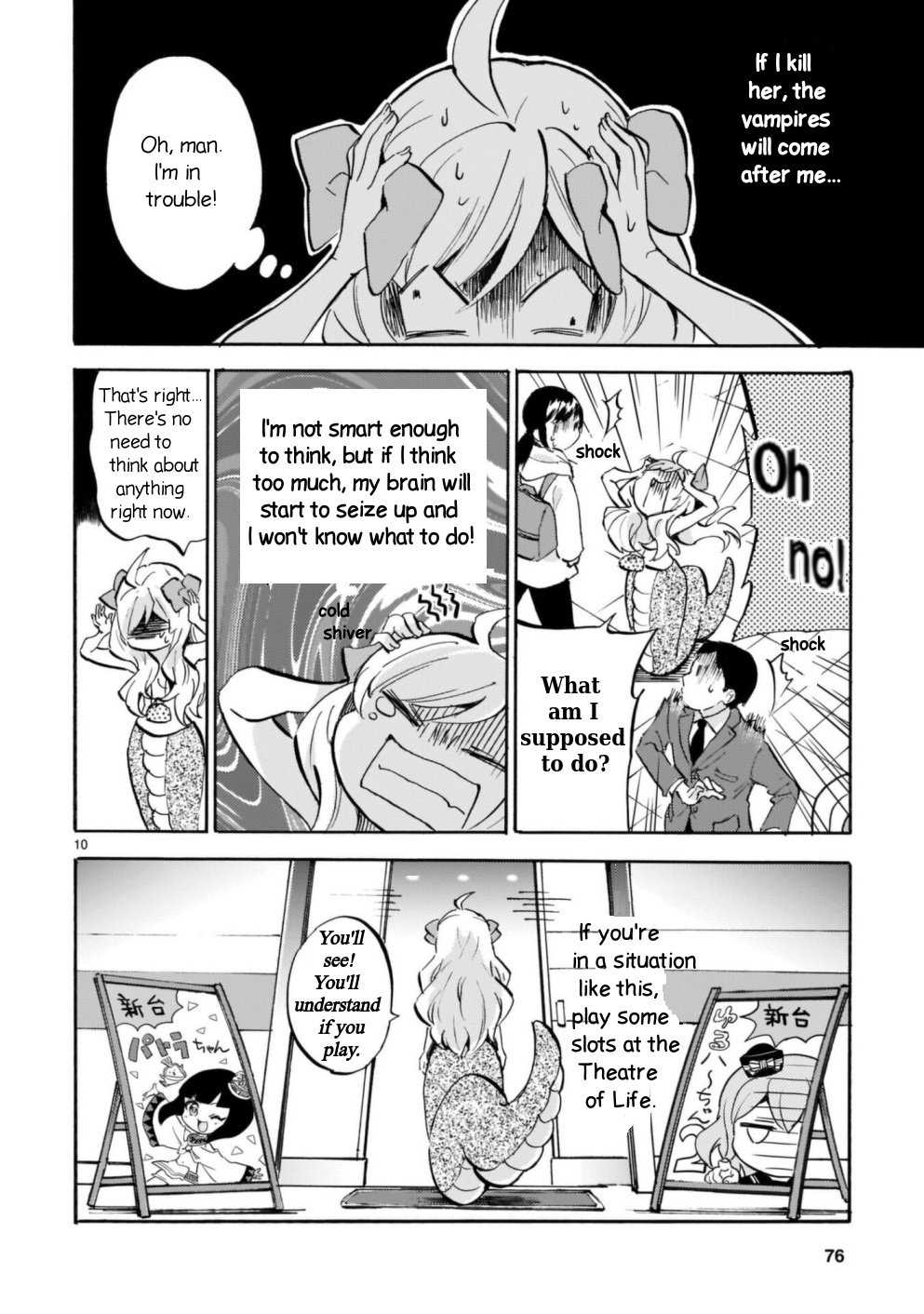 Jashin-chan Dropkick chapter 192 - page 10