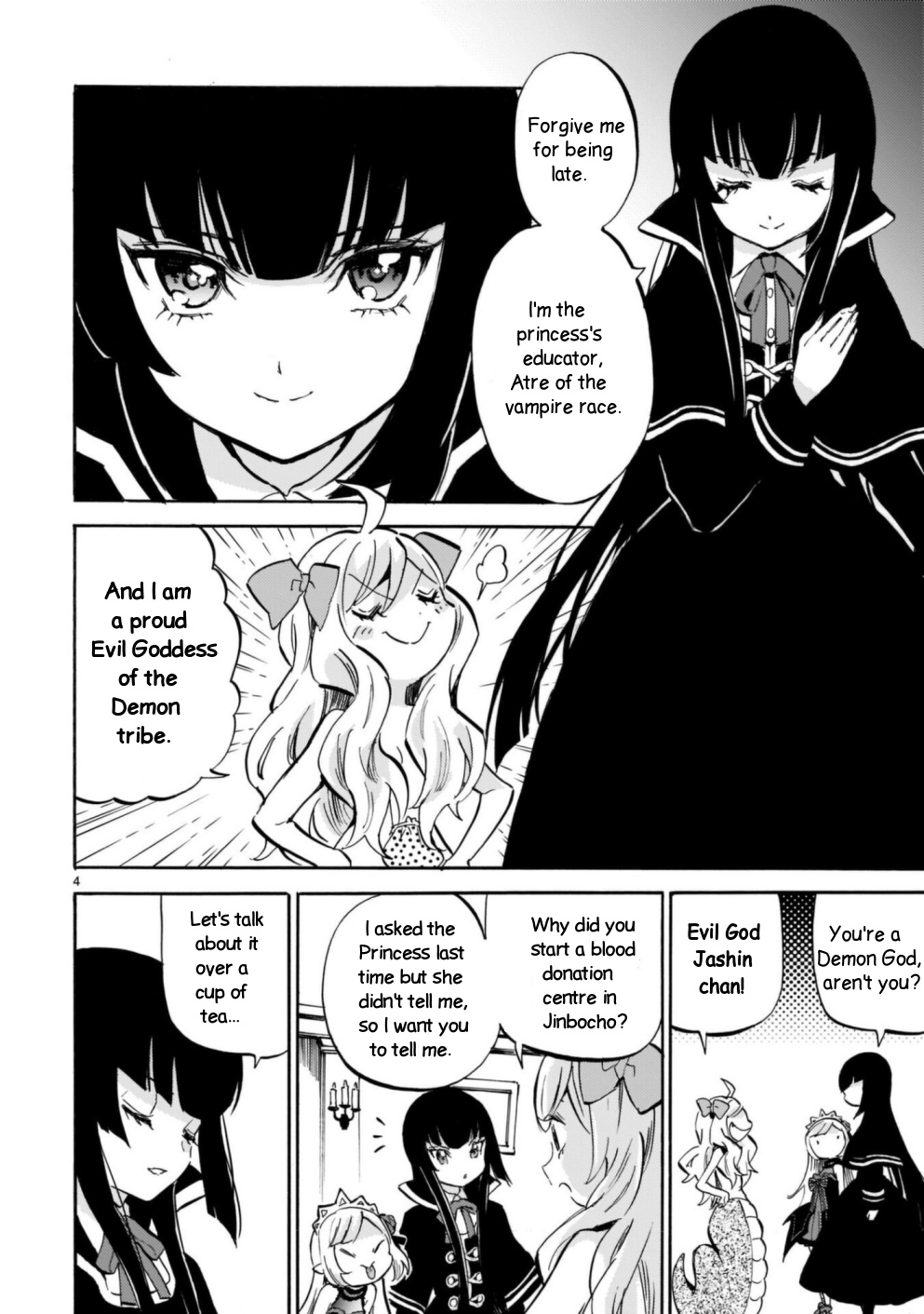 Jashin-chan Dropkick chapter 192 - page 4