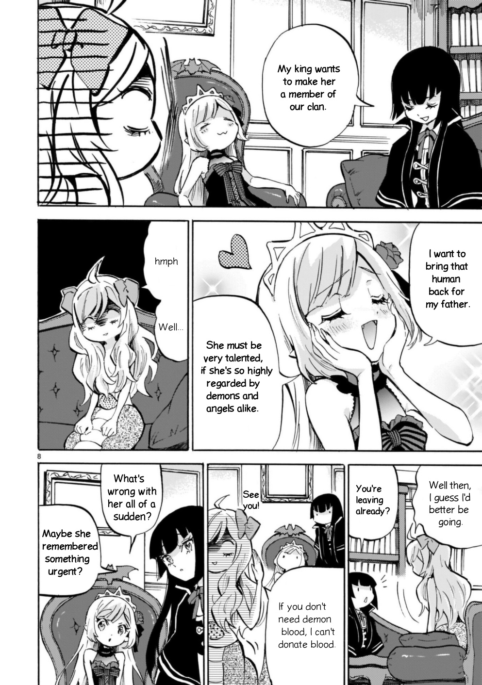 Jashin-chan Dropkick chapter 192 - page 8