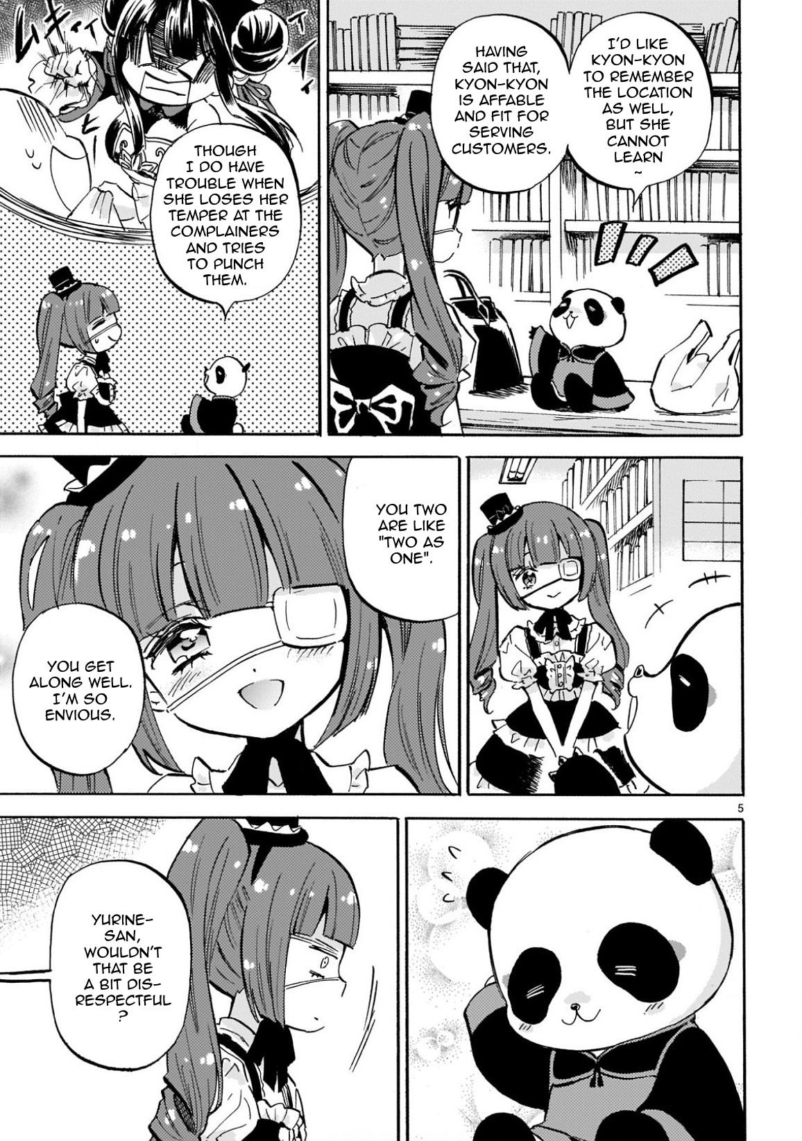 Jashin-chan Dropkick chapter 222 - page 5