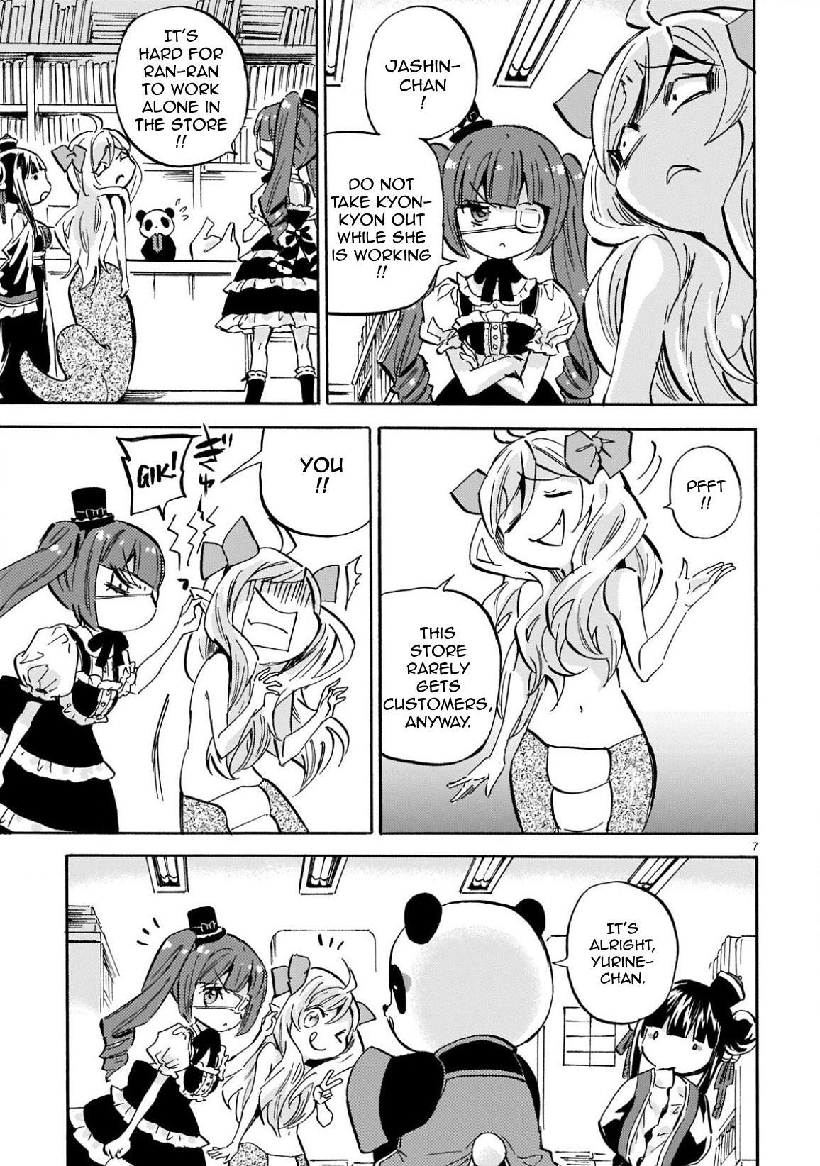 Jashin-chan Dropkick chapter 222 - page 7