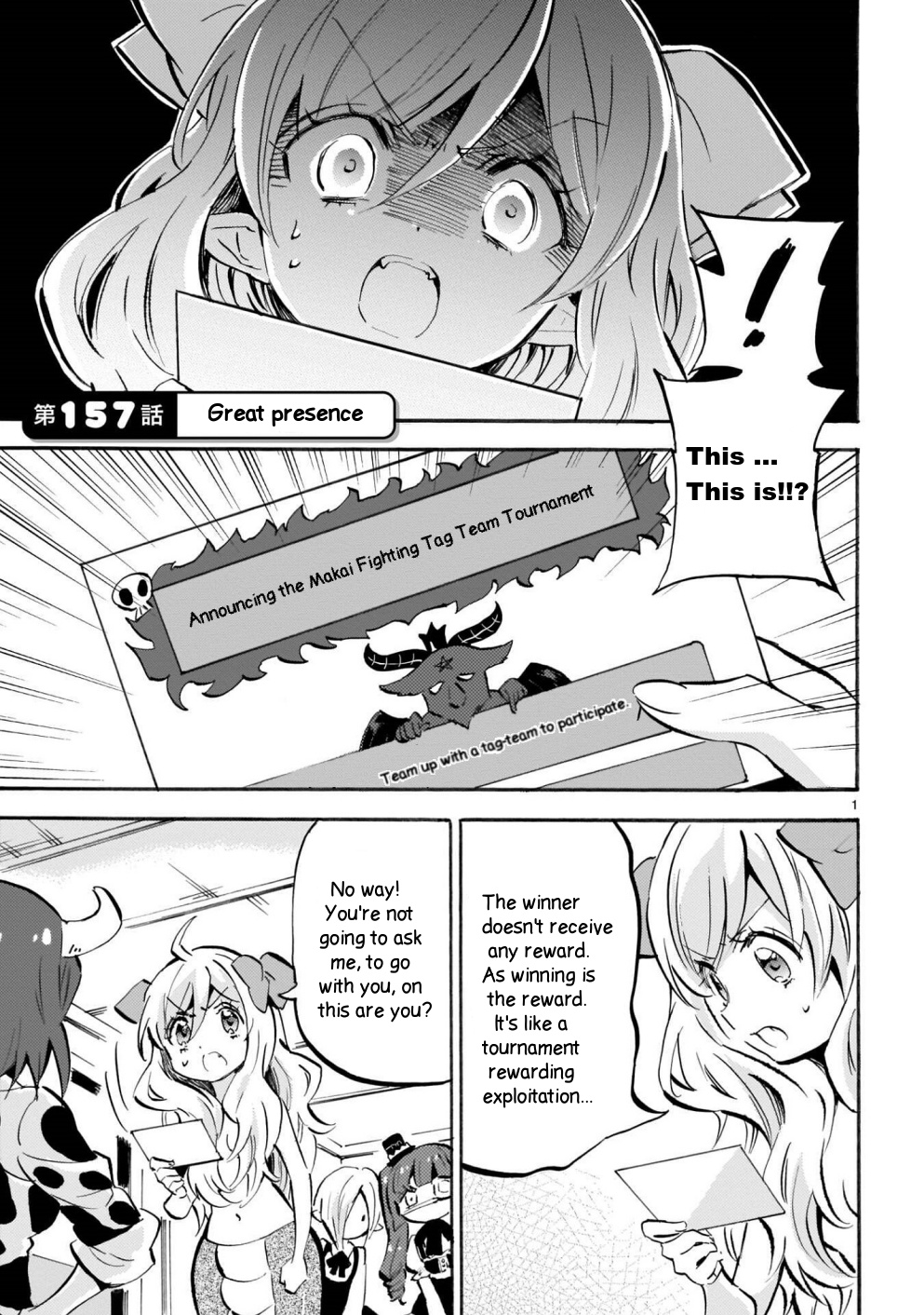 Jashin-chan Dropkick chapter 157 - page 1