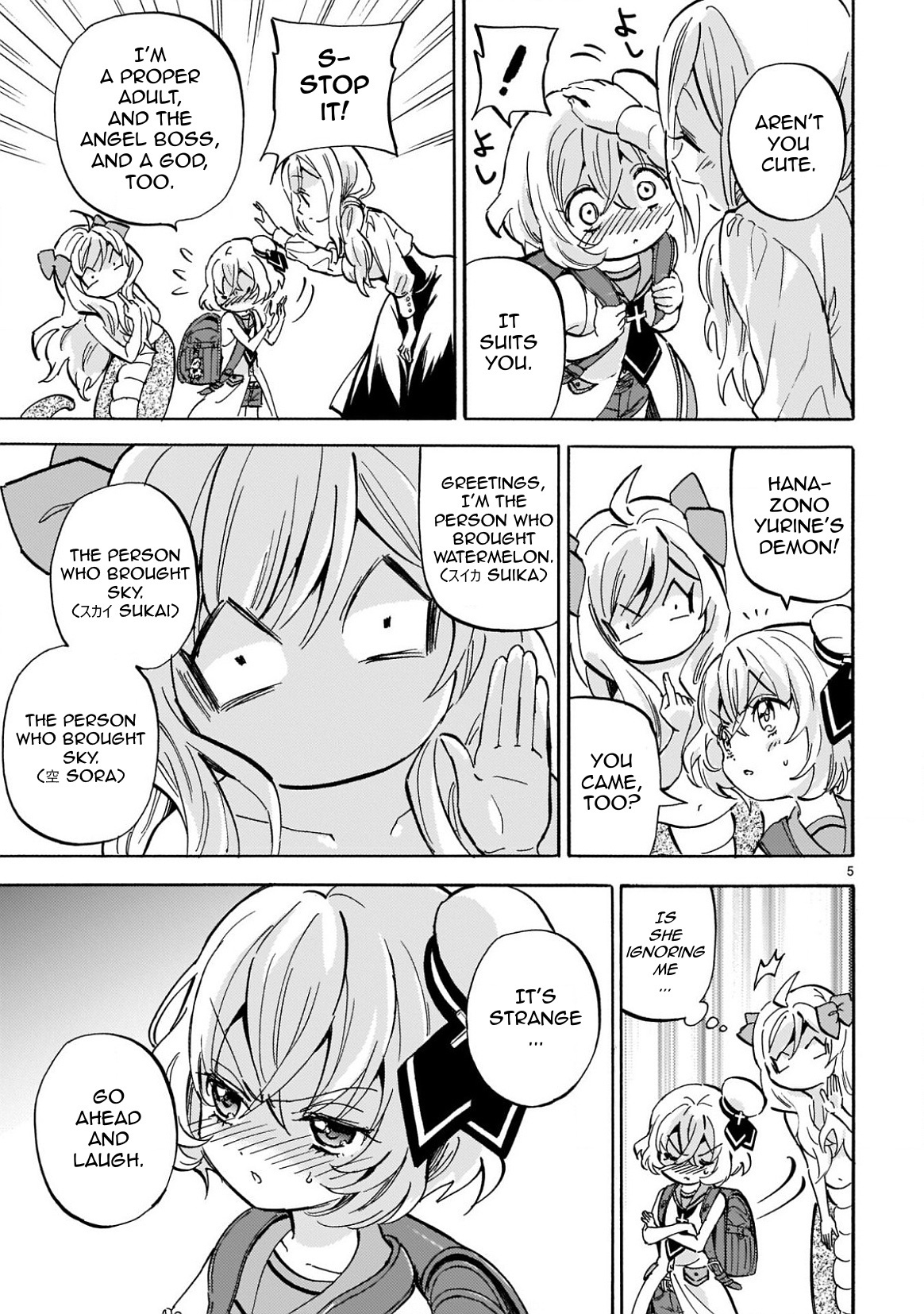 Jashin-chan Dropkick chapter 223 - page 5