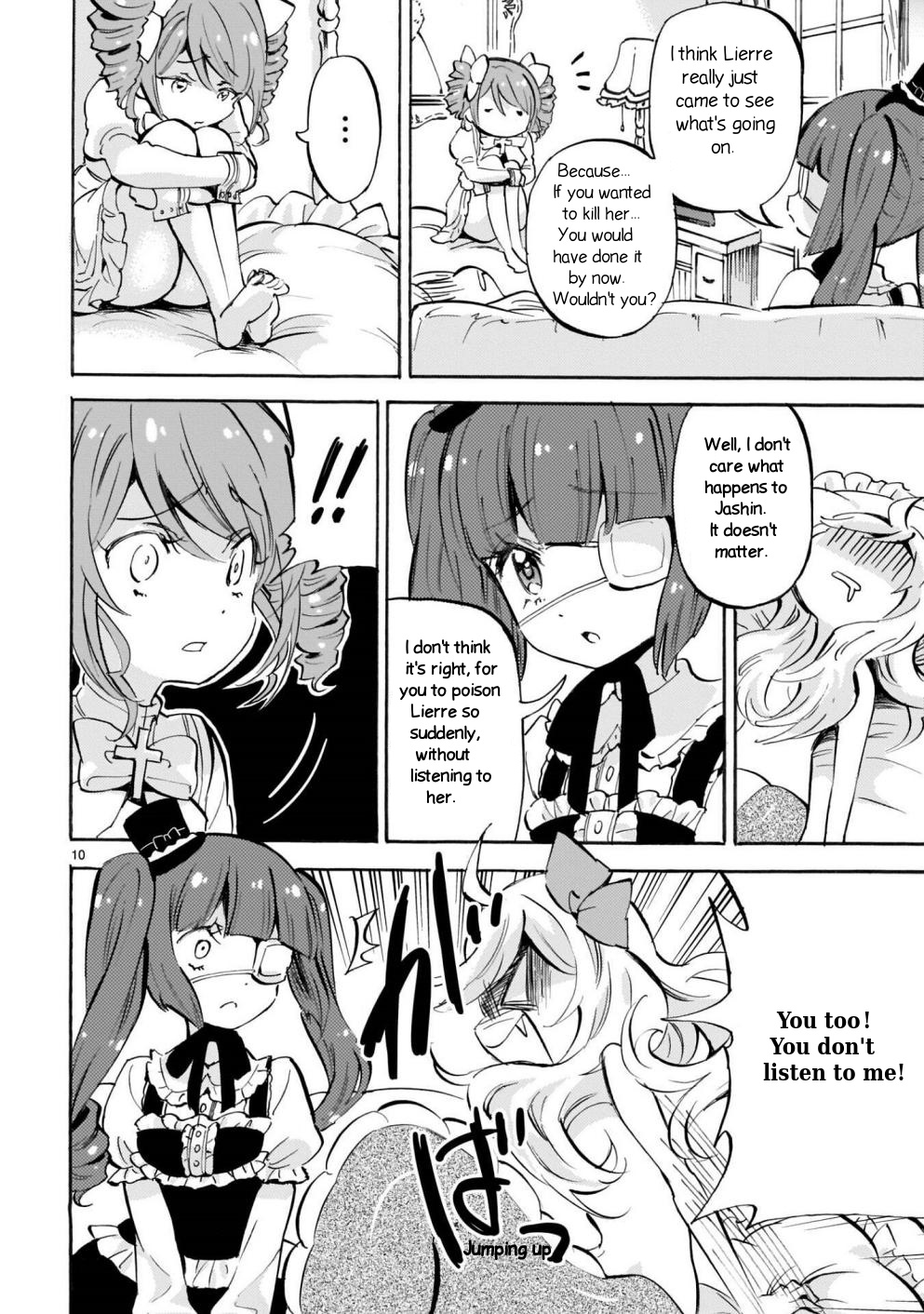 Jashin-chan Dropkick chapter 158 - page 10