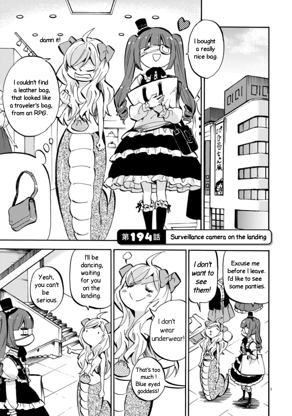 Jashin-chan Dropkick chapter 194 - page 1