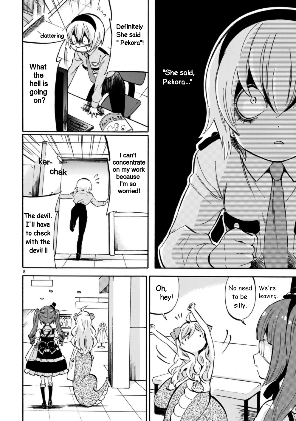 Jashin-chan Dropkick chapter 194 - page 8