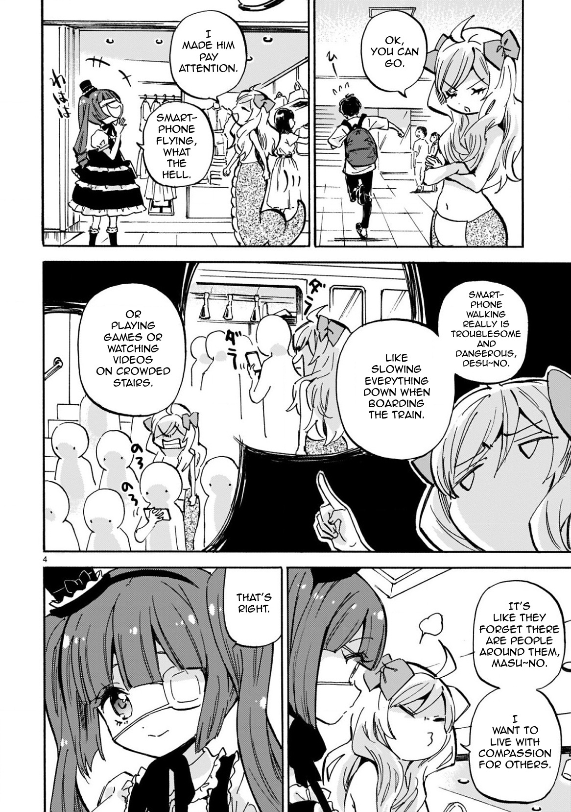 Jashin-chan Dropkick chapter 224 - page 4