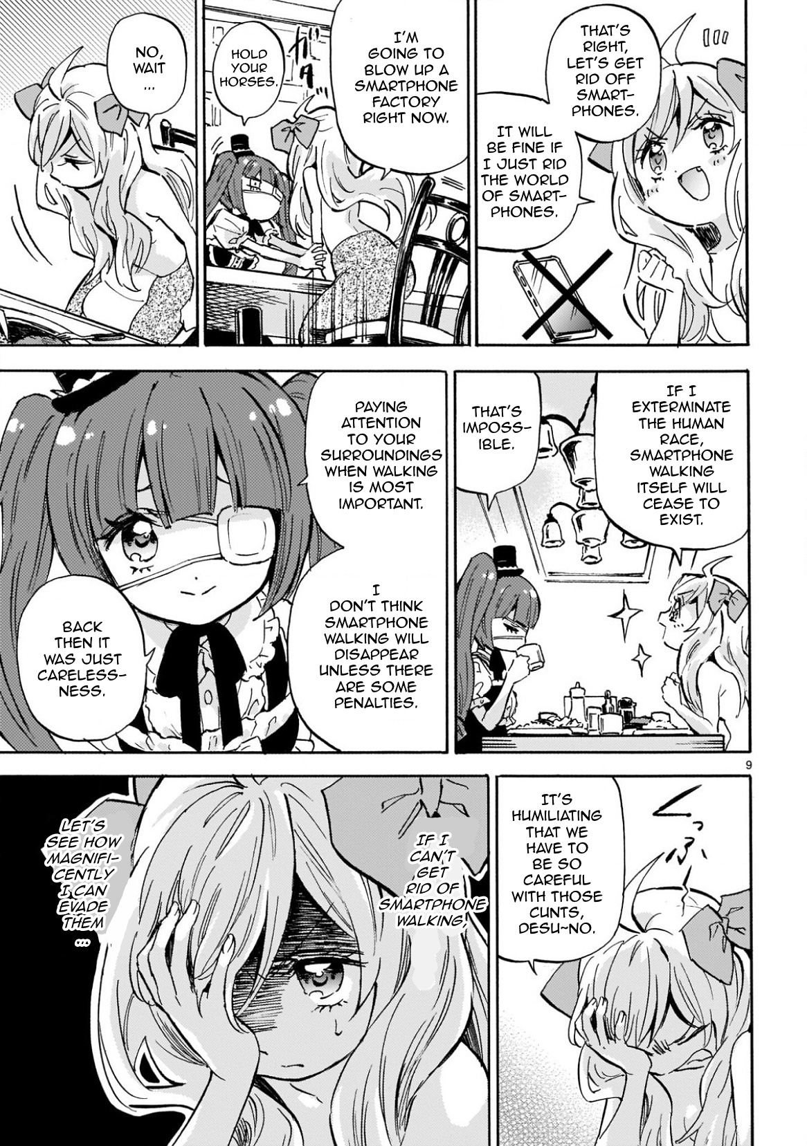 Jashin-chan Dropkick chapter 224 - page 9