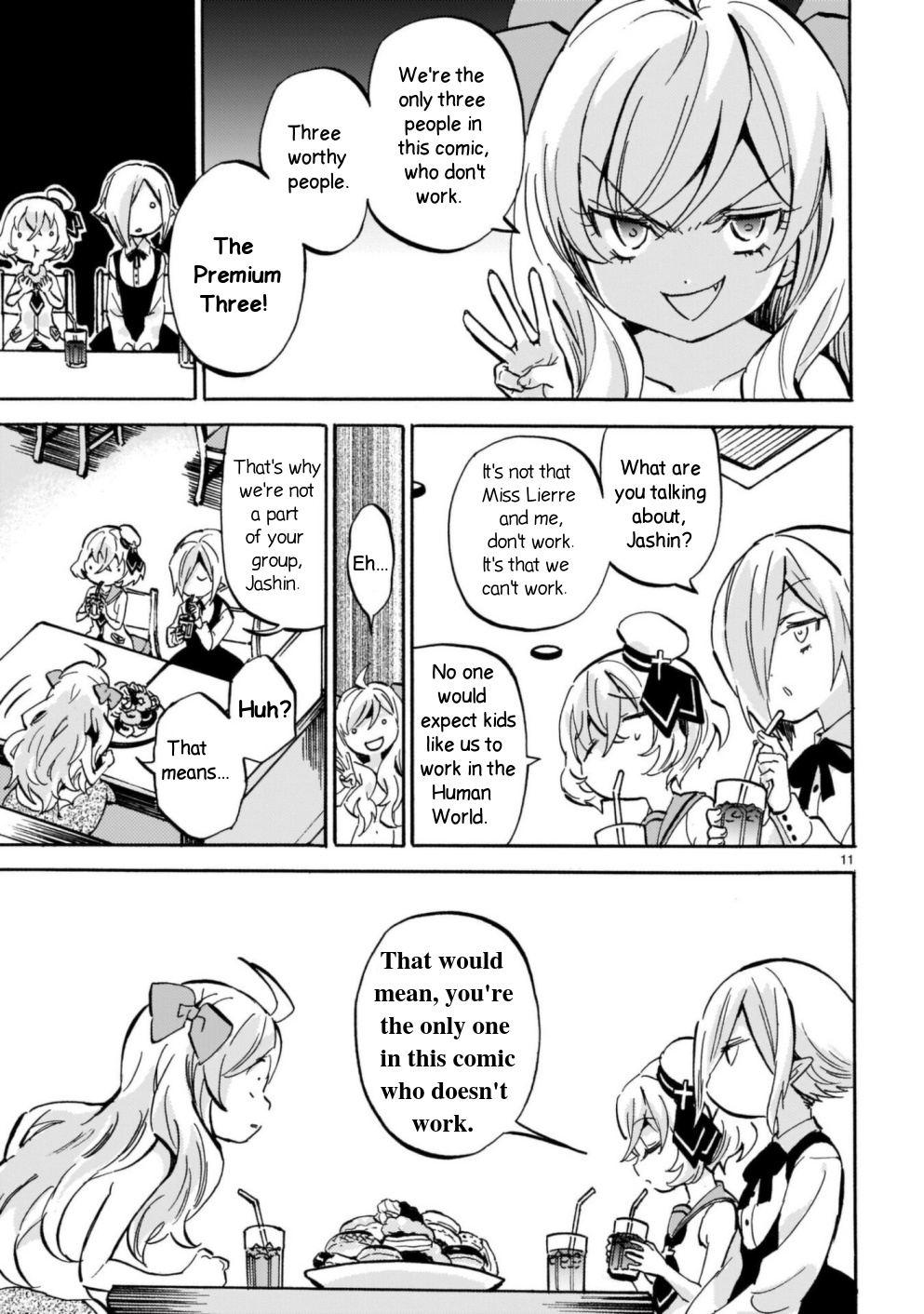 Jashin-chan Dropkick chapter 195 - page 11