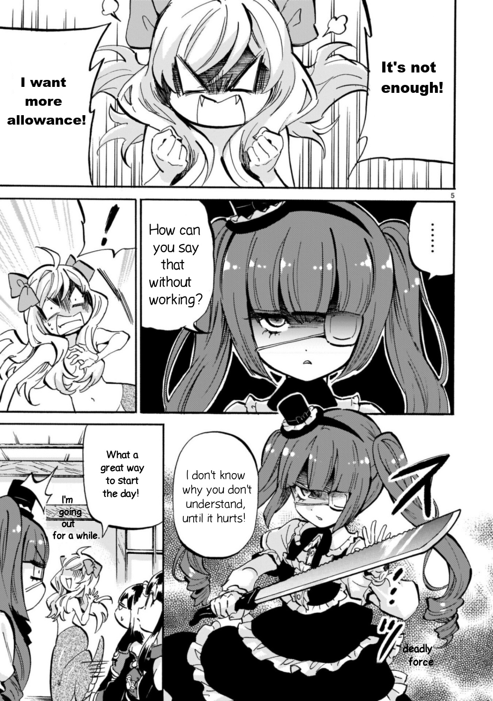 Jashin-chan Dropkick chapter 195 - page 5
