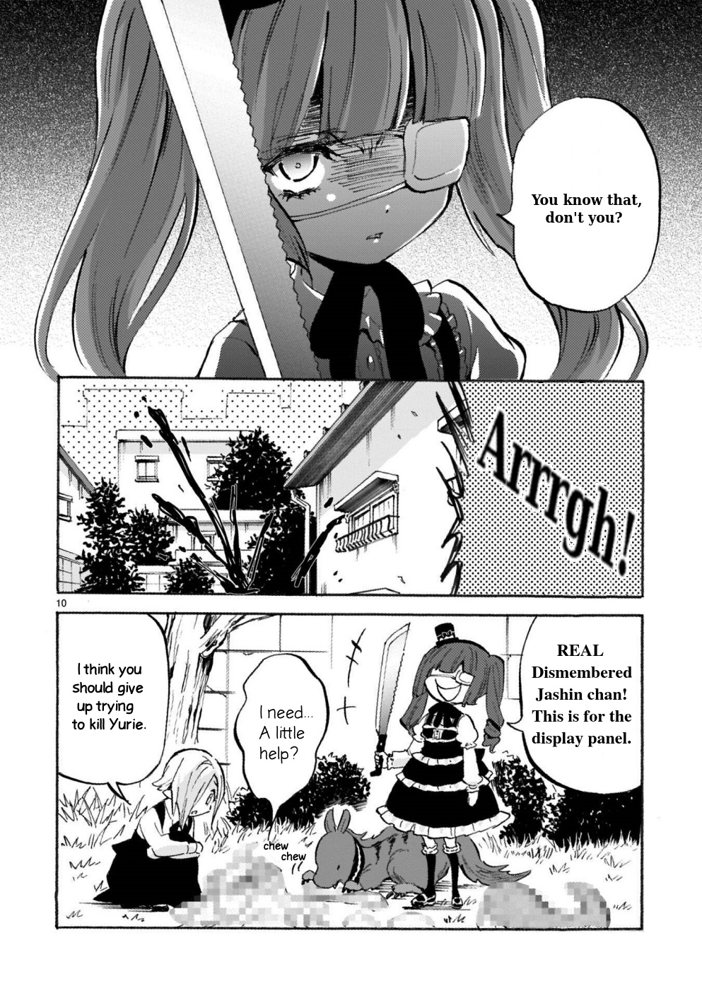 Jashin-chan Dropkick chapter 160 - page 10