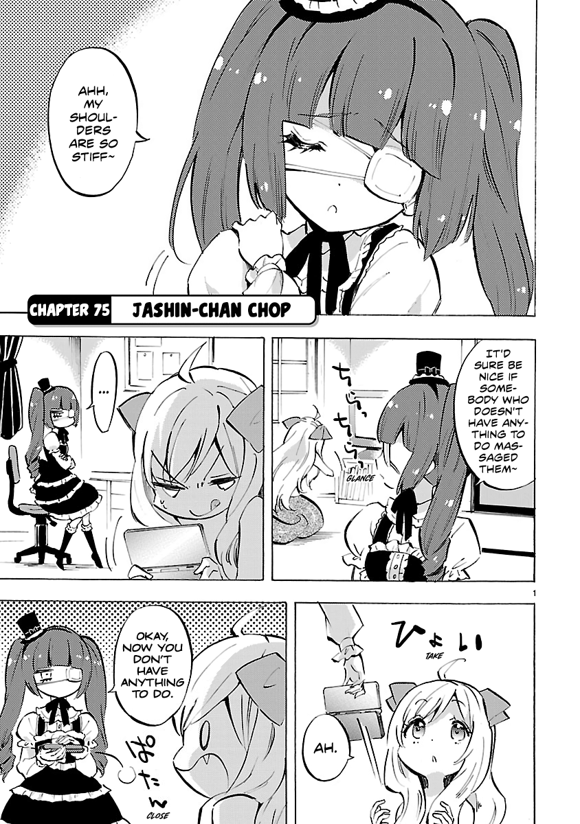 Jashin-chan Dropkick chapter 75 - page 1