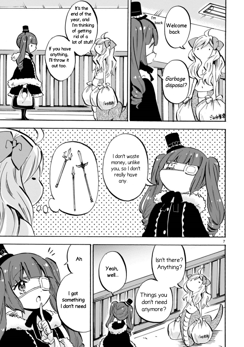 Jashin-chan Dropkick chapter 161 - page 7