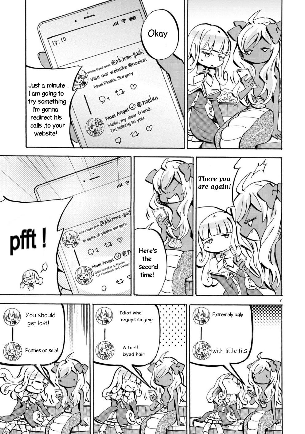 Jashin-chan Dropkick chapter 162 - page 7