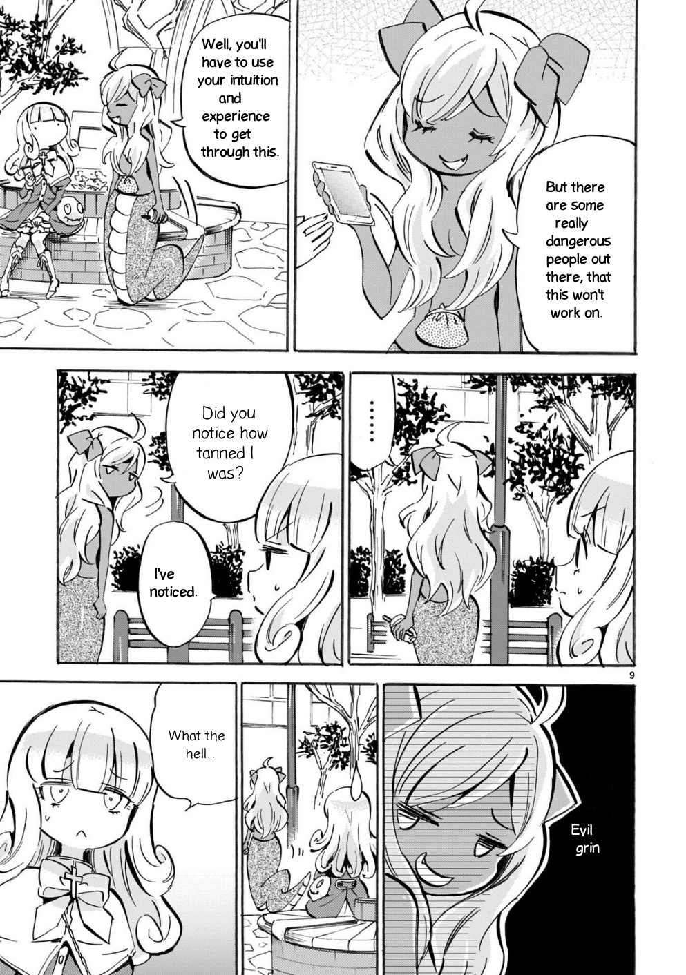 Jashin-chan Dropkick chapter 162 - page 9