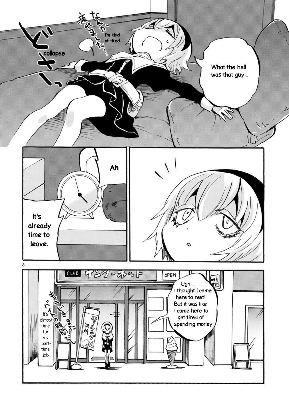 Jashin-chan Dropkick chapter 163 - page 8