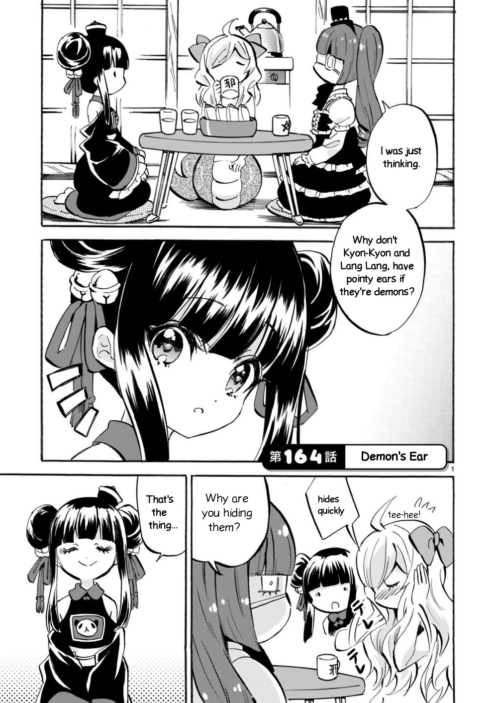 Jashin-chan Dropkick chapter 164 - page 1