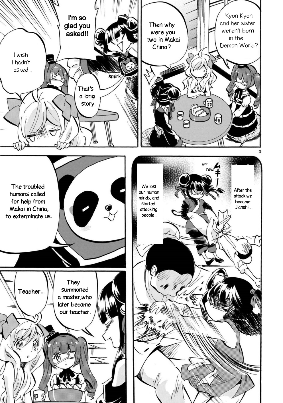 Jashin-chan Dropkick chapter 164 - page 3