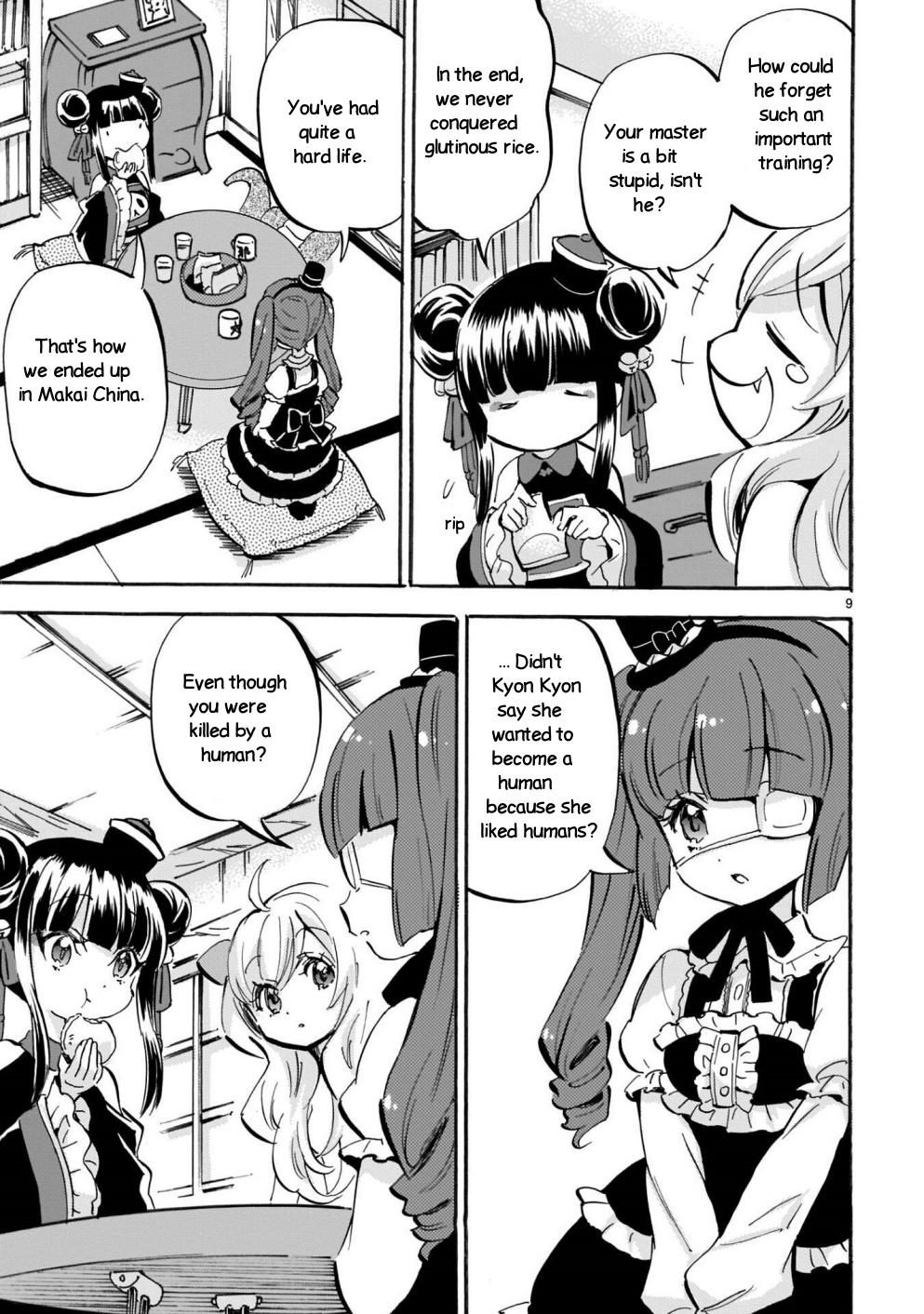 Jashin-chan Dropkick chapter 164 - page 9