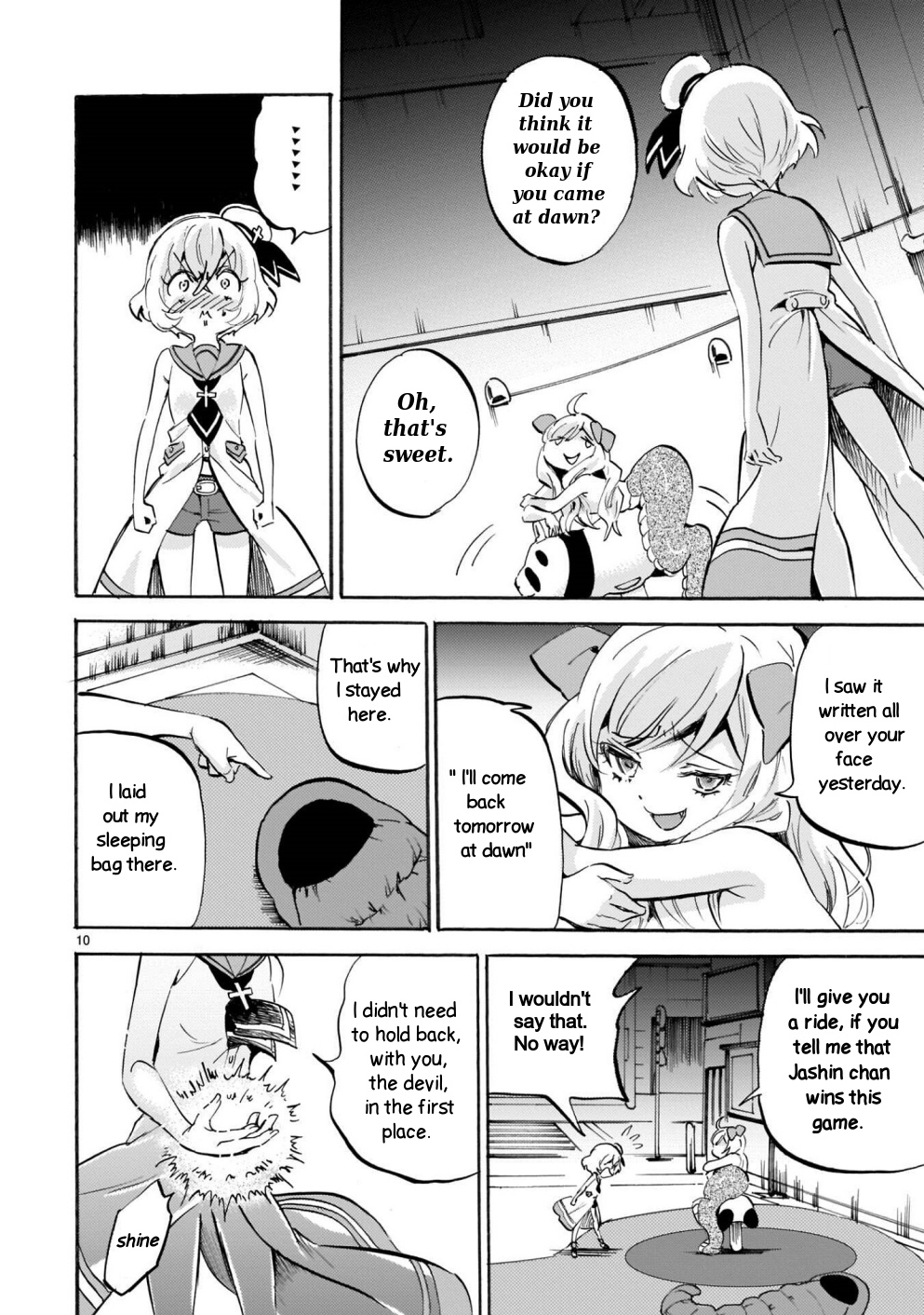 Jashin-chan Dropkick chapter 165 - page 10