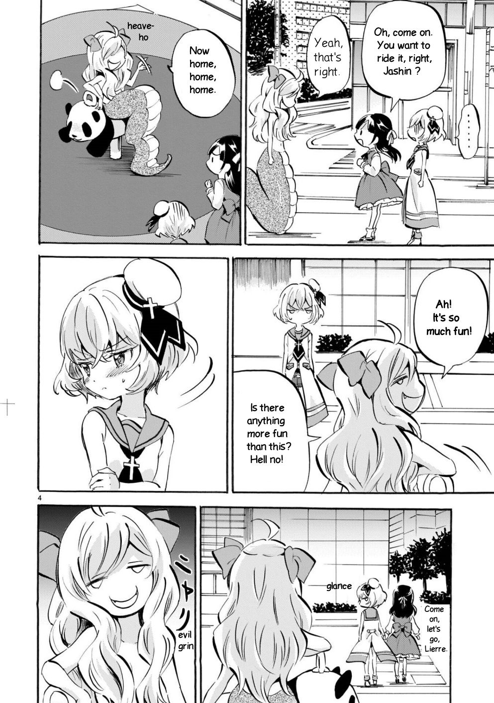 Jashin-chan Dropkick chapter 165 - page 4