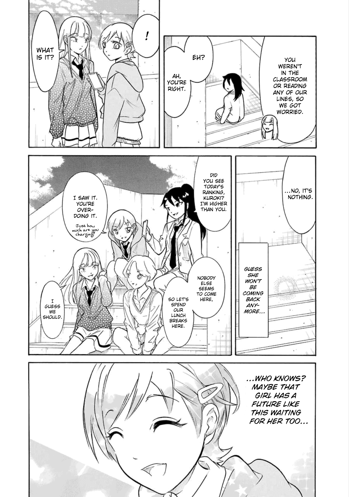 It's Not My Fault That I'm Not Popular! chapter 192.6 - page 21