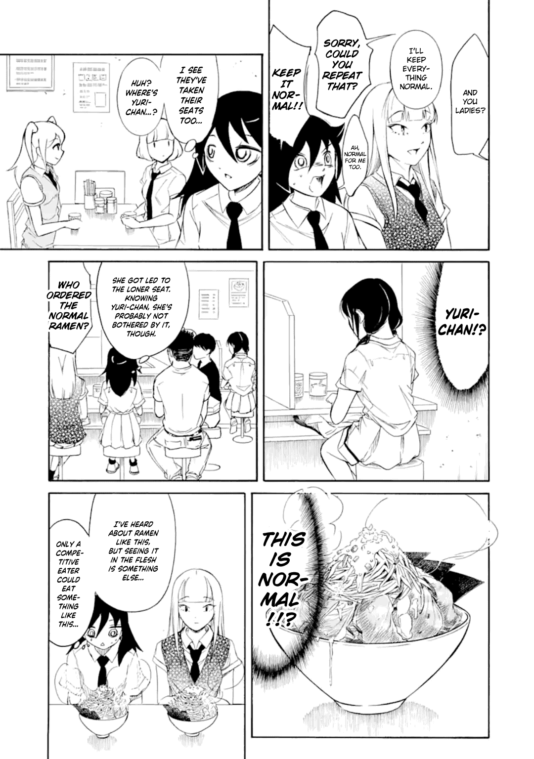 It's Not My Fault That I'm Not Popular! chapter 193 - page 7