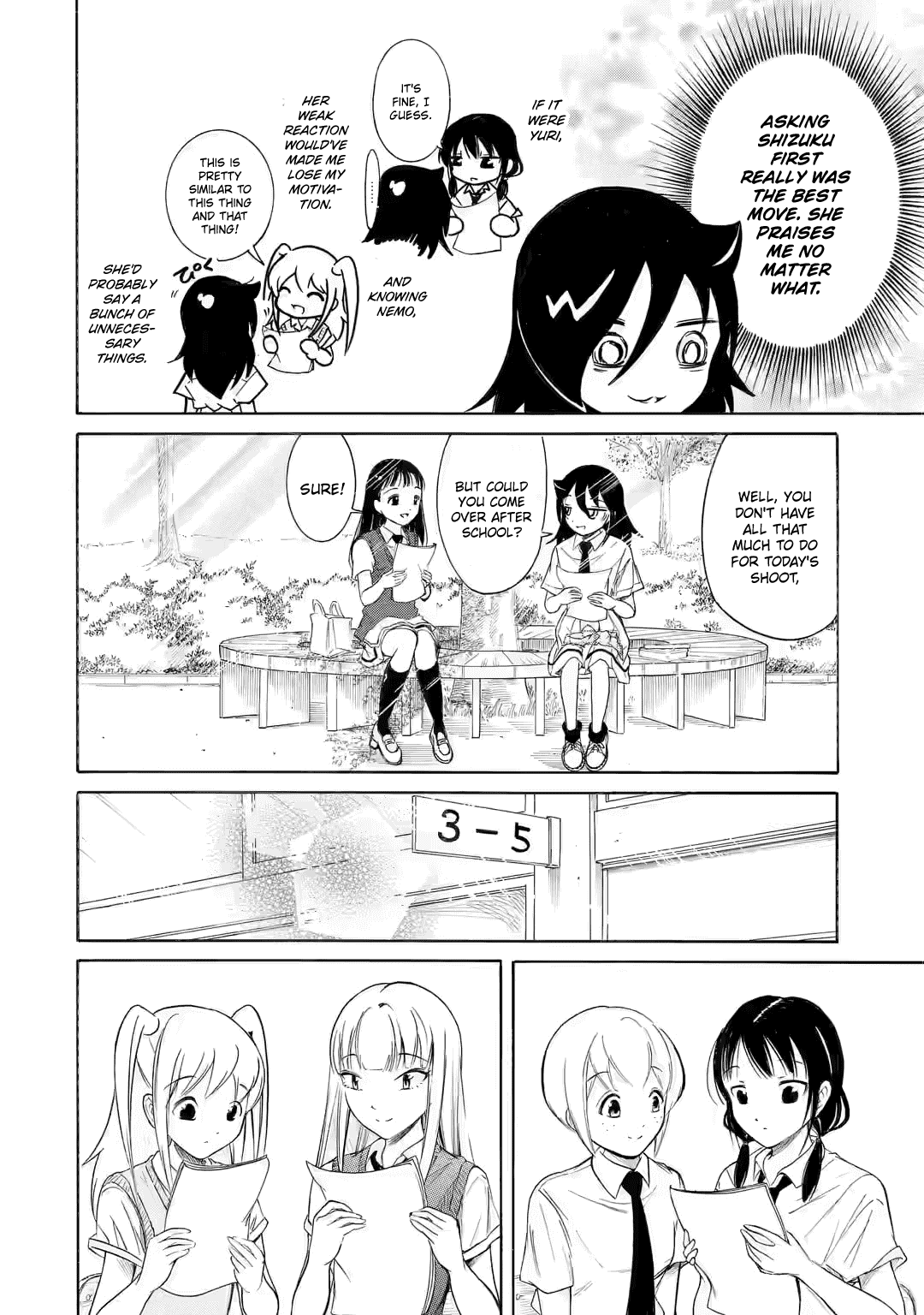 It's Not My Fault That I'm Not Popular! chapter 202 - page 6