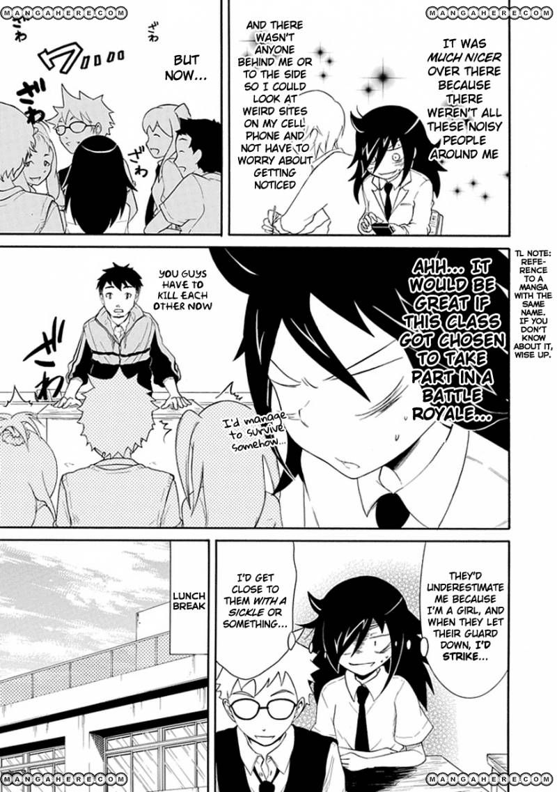 It's Not My Fault That I'm Not Popular! chapter 19 - page 1