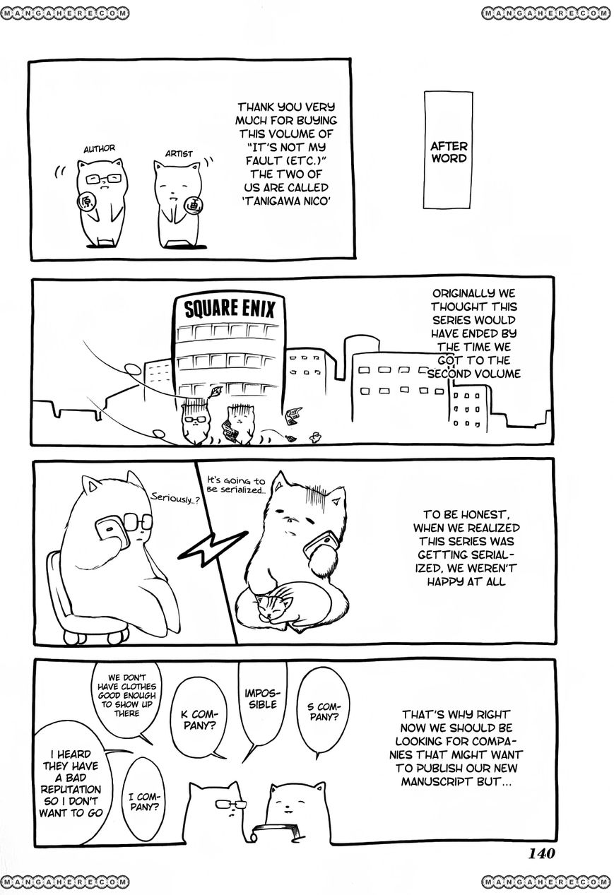 It's Not My Fault That I'm Not Popular! chapter 19.5 - page 6