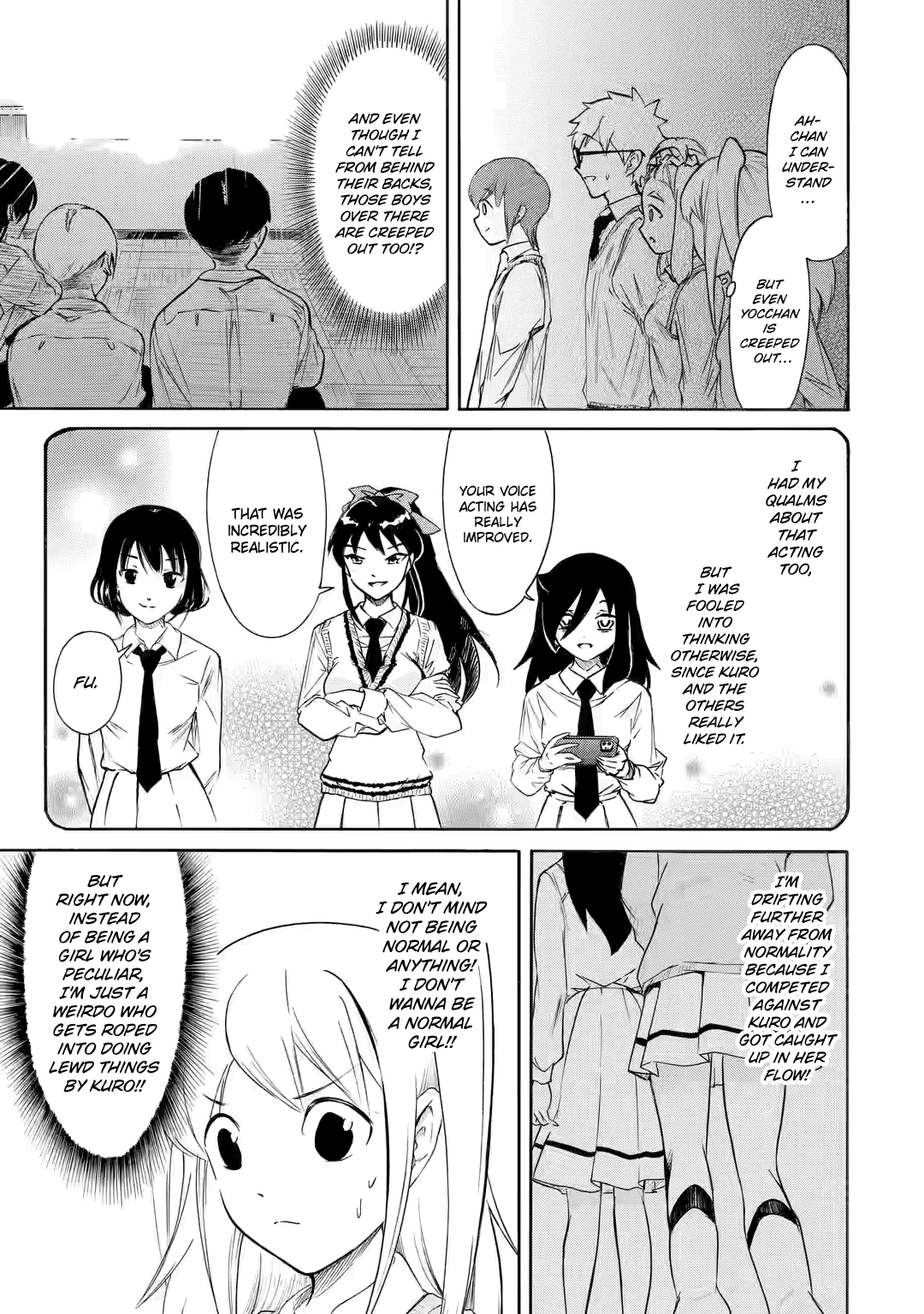 It's Not My Fault That I'm Not Popular! chapter 206 - page 3