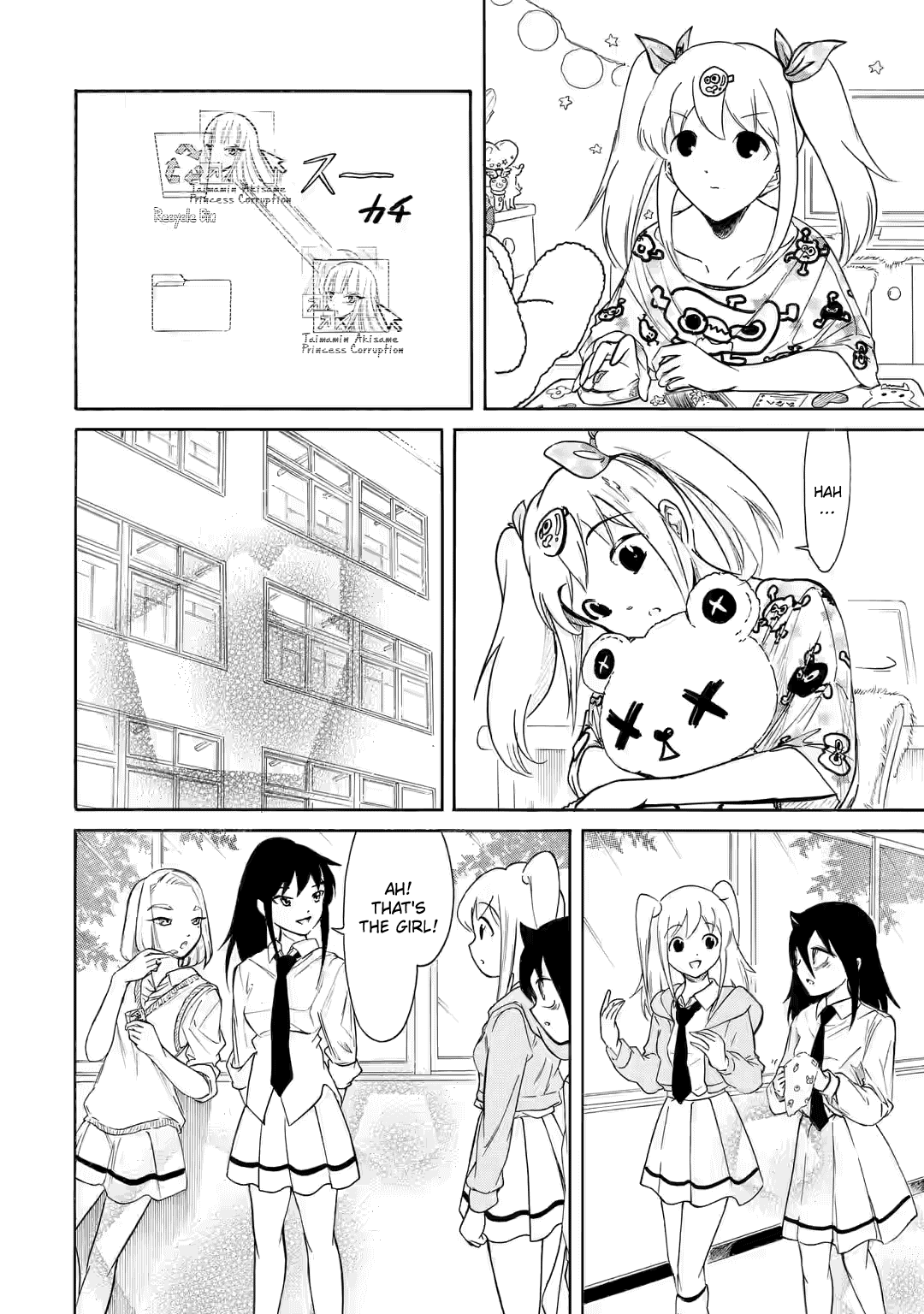 It's Not My Fault That I'm Not Popular! chapter 206 - page 4