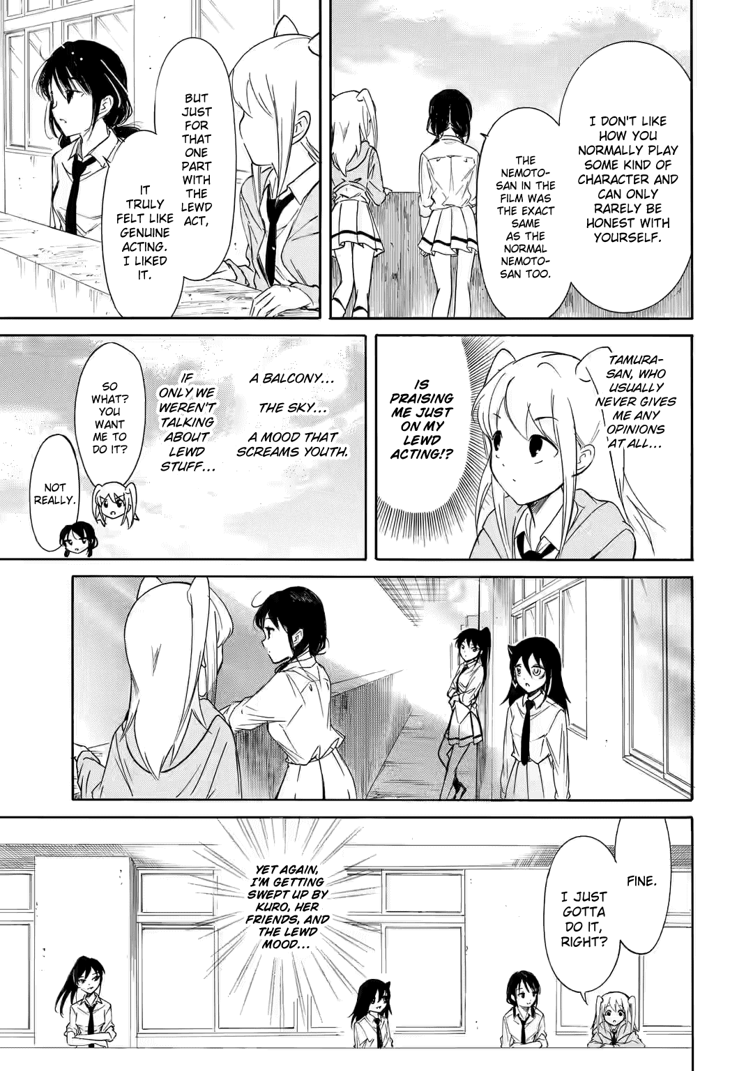 It's Not My Fault That I'm Not Popular! chapter 206 - page 9