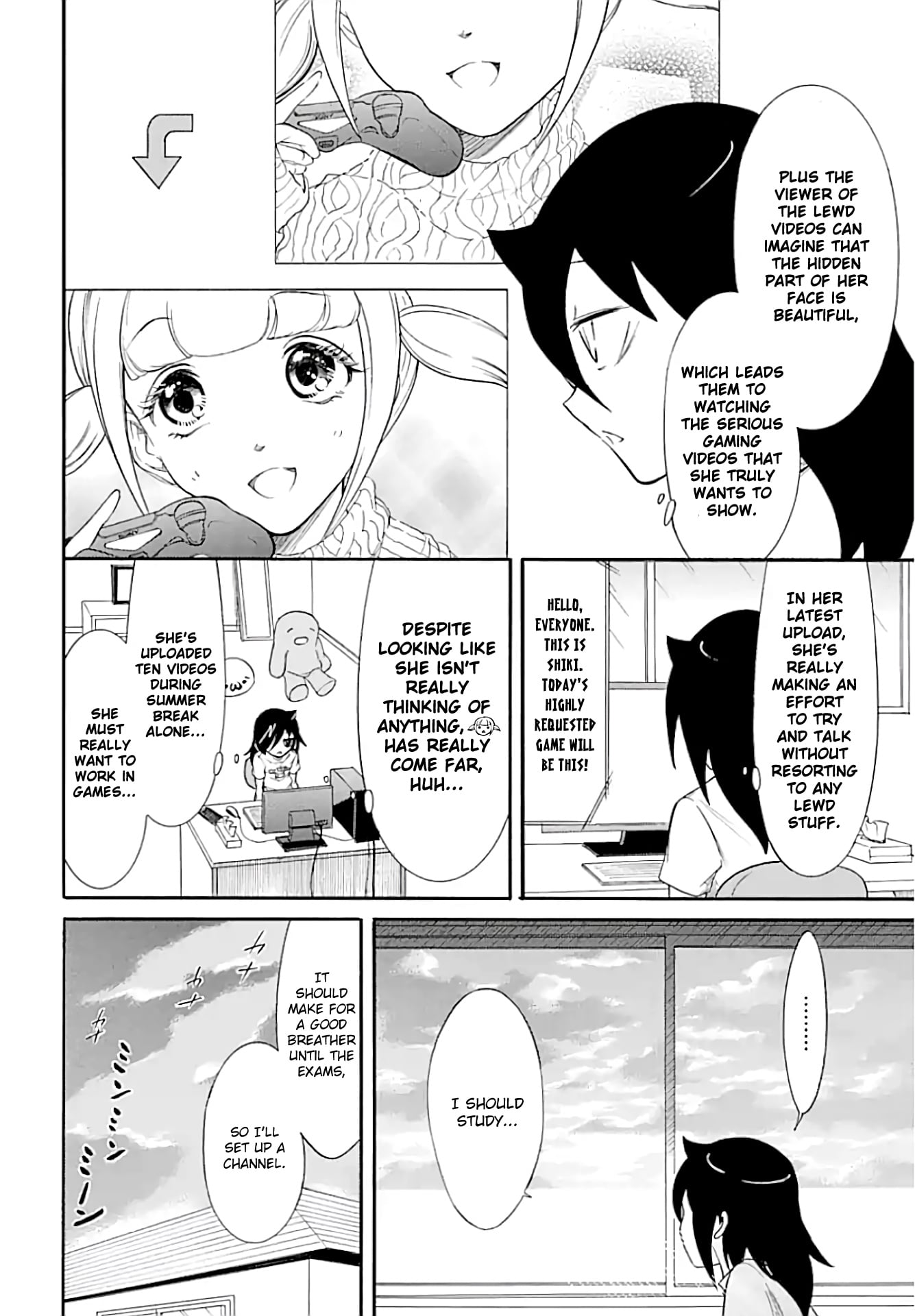 It's Not My Fault That I'm Not Popular! chapter 176 - page 8