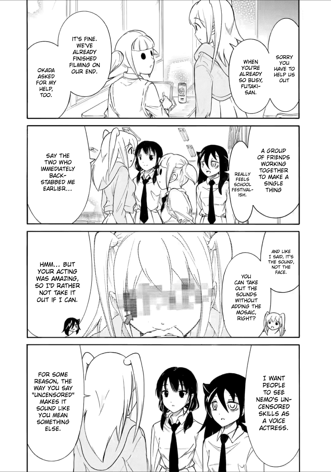 It's Not My Fault That I'm Not Popular! chapter 211 - page 6