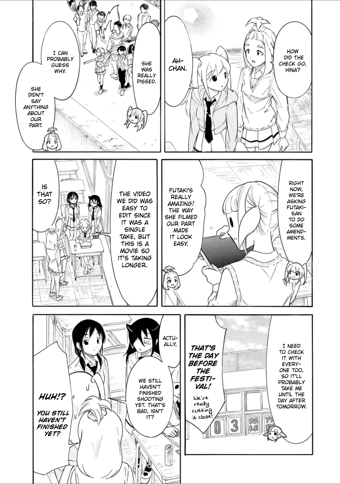 It's Not My Fault That I'm Not Popular! chapter 211 - page 7