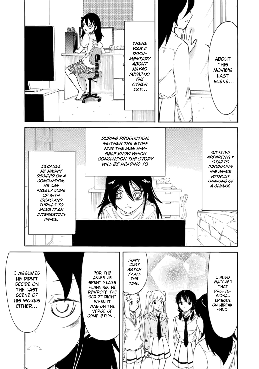 It's Not My Fault That I'm Not Popular! chapter 211 - page 9