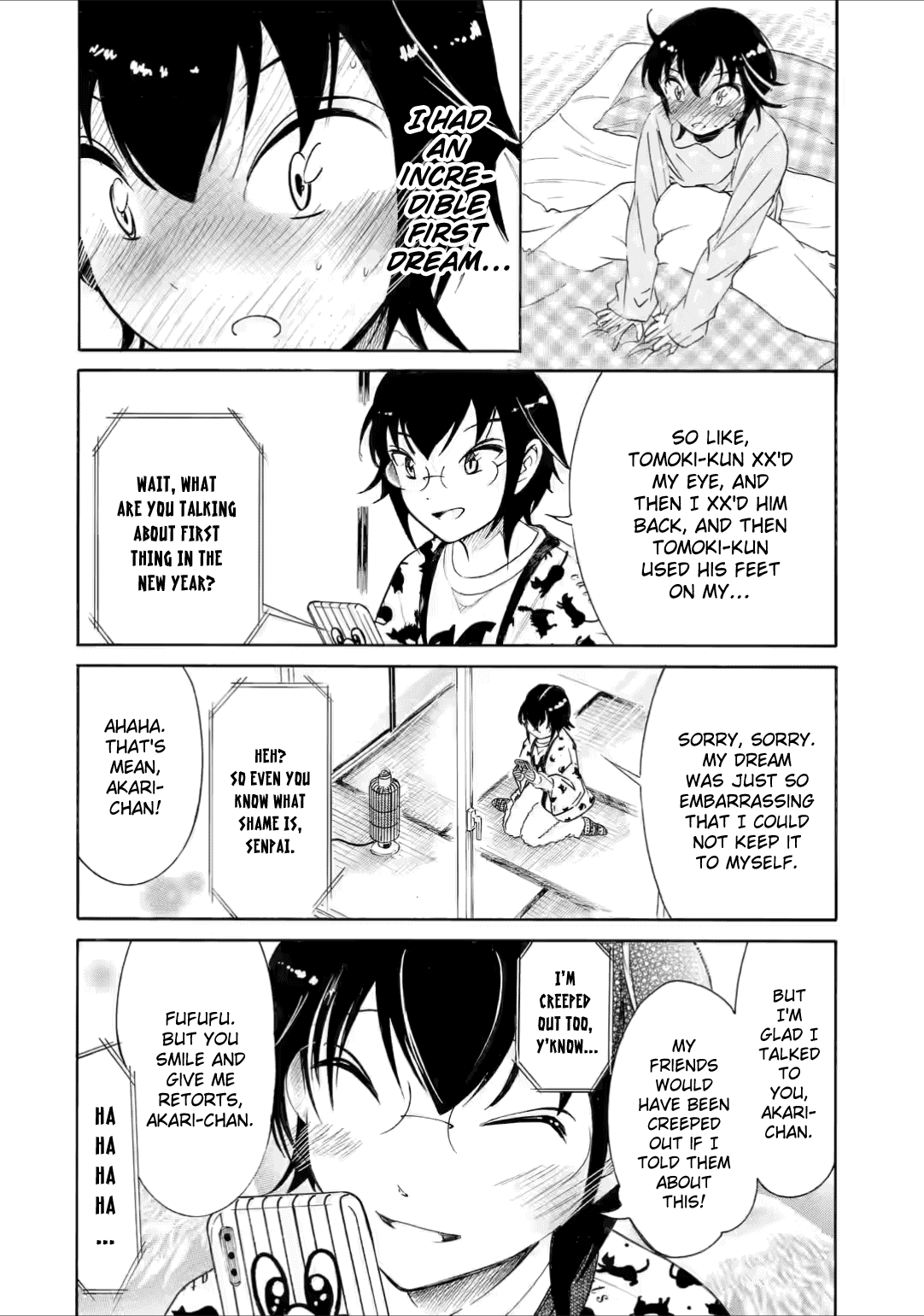 It's Not My Fault That I'm Not Popular! chapter 211.5 - page 14